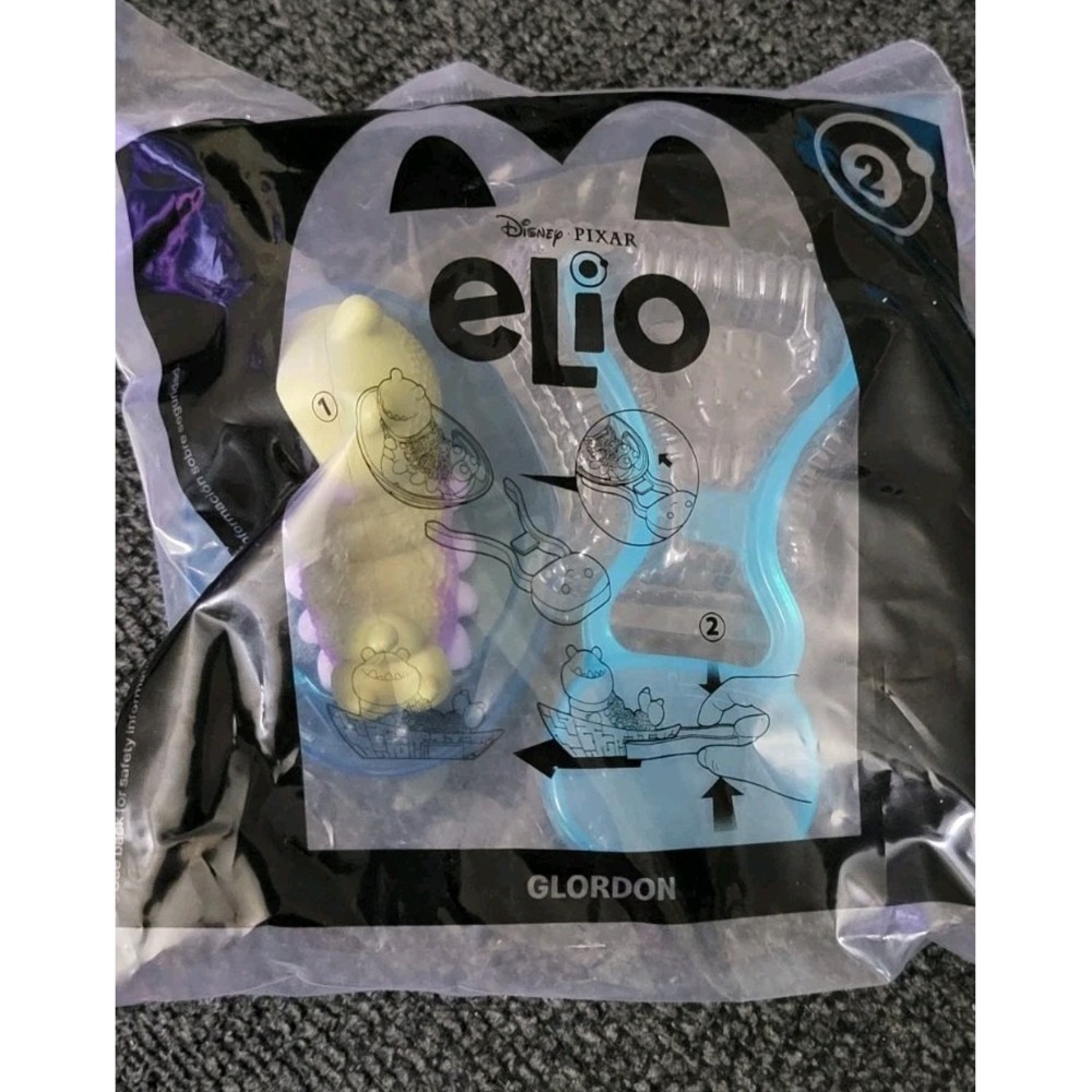 2025 McDonald's Disney/Pixar ELIO Happy Meal Toy #2 GLORDON